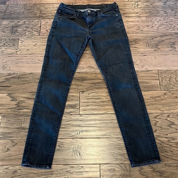 Citizens of Humanity Black Avedon Stretch Low Waist Skinny Leg Size 28 - Picture 1 of 16